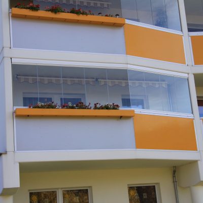 abgewinkelte verglasung chemnitz